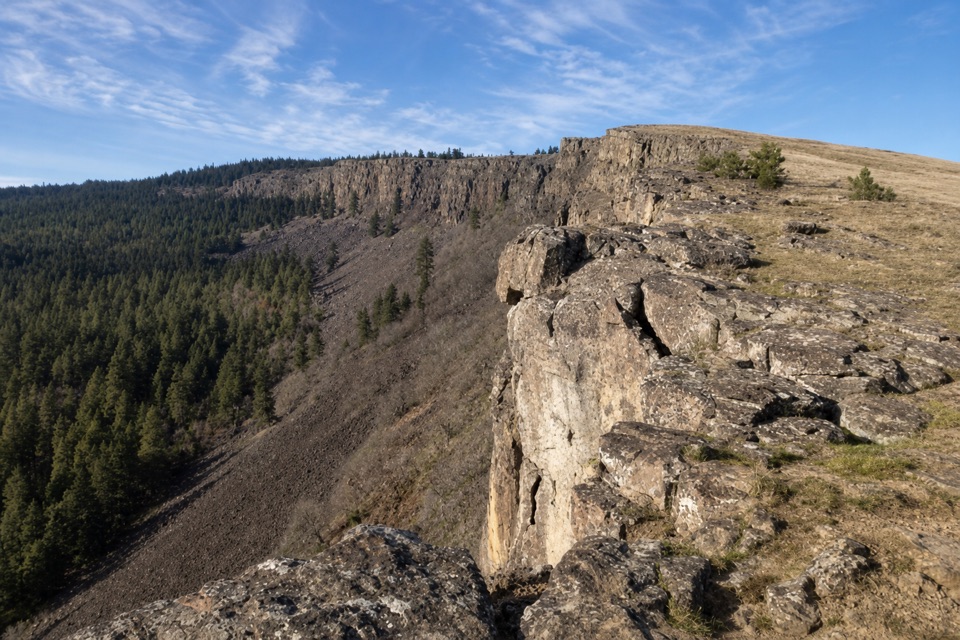 Little Moab Trail in Columbia River Gorge National Scenic Area
