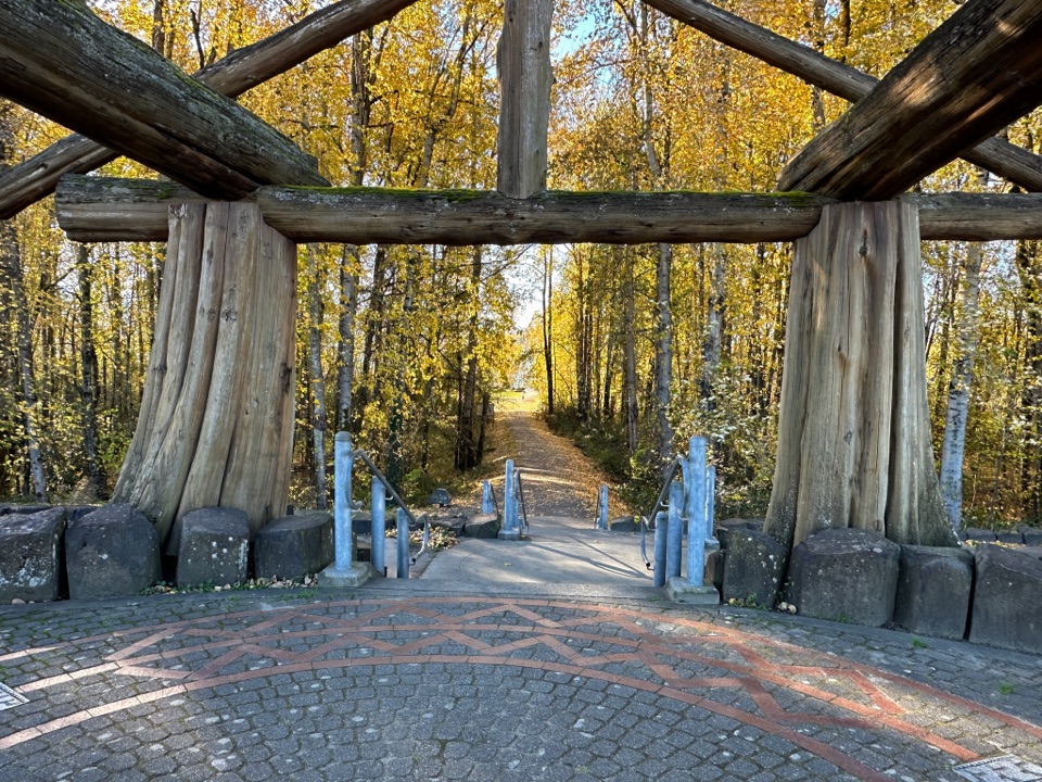 Washougal Waterfront Trail in Columbia River Gorge National Scenic Area