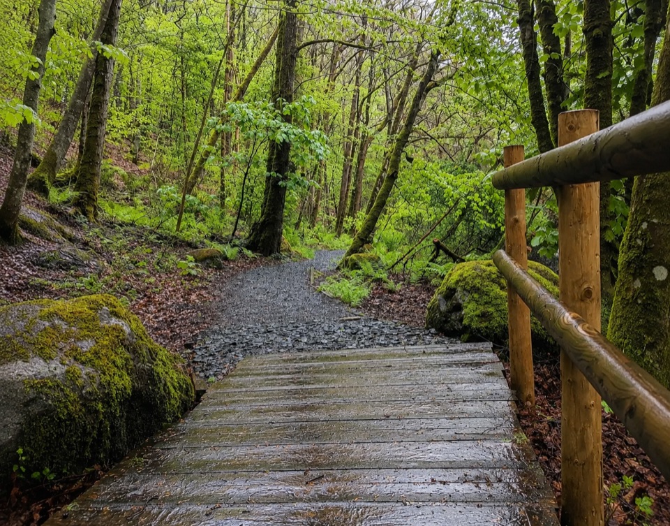 Tryweryn Trail in Eryri National Park