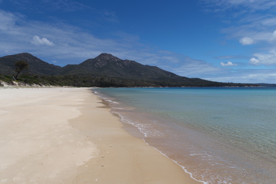 Hazards Beach Track in Freycinet National Park