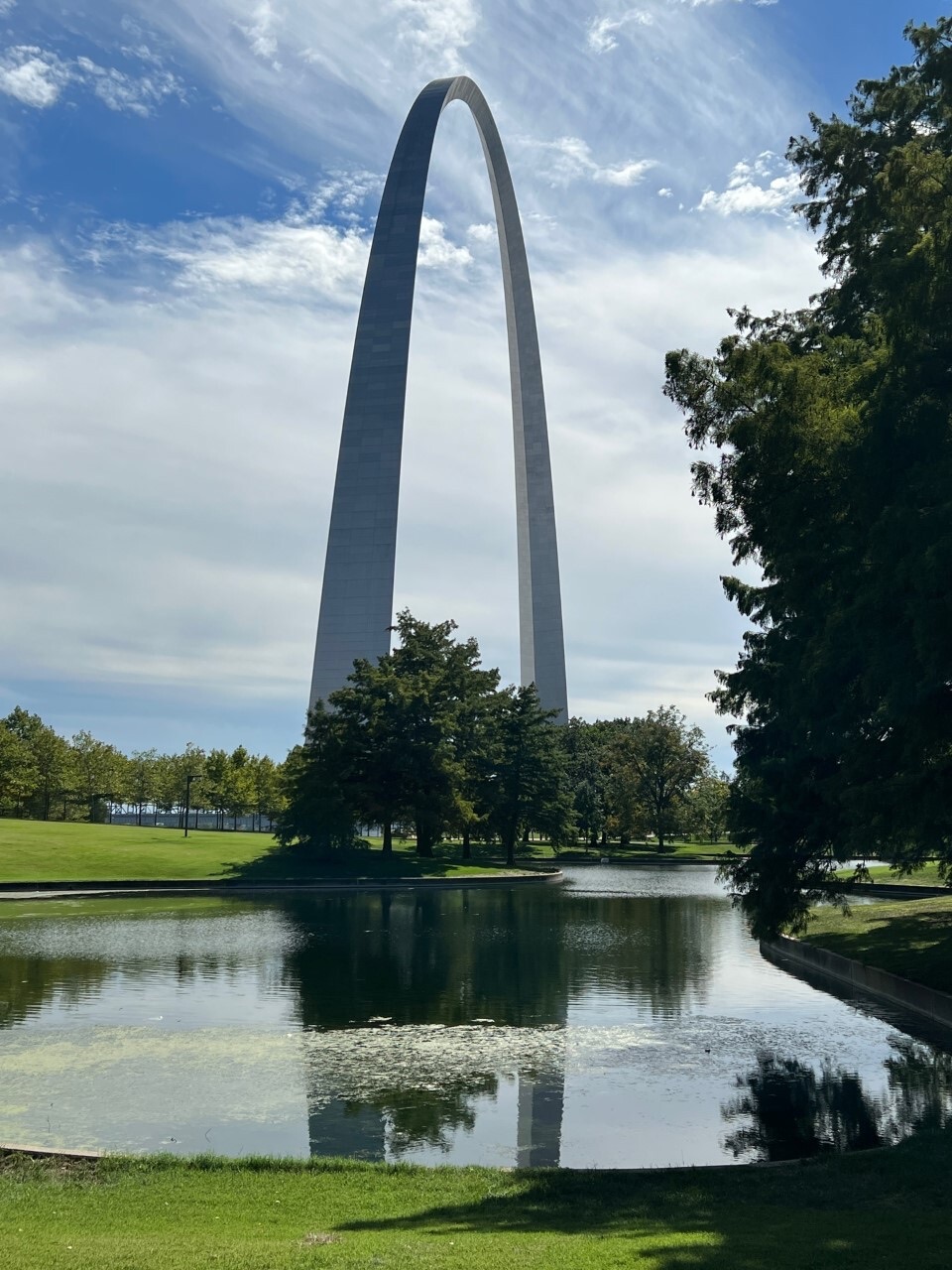 North Pond Loop in Gateway Arch National Park