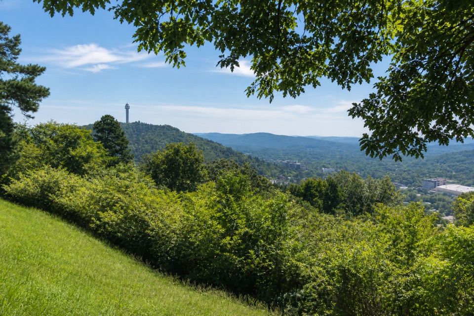 West Mountain Trail Loop in Hot Springs National Park