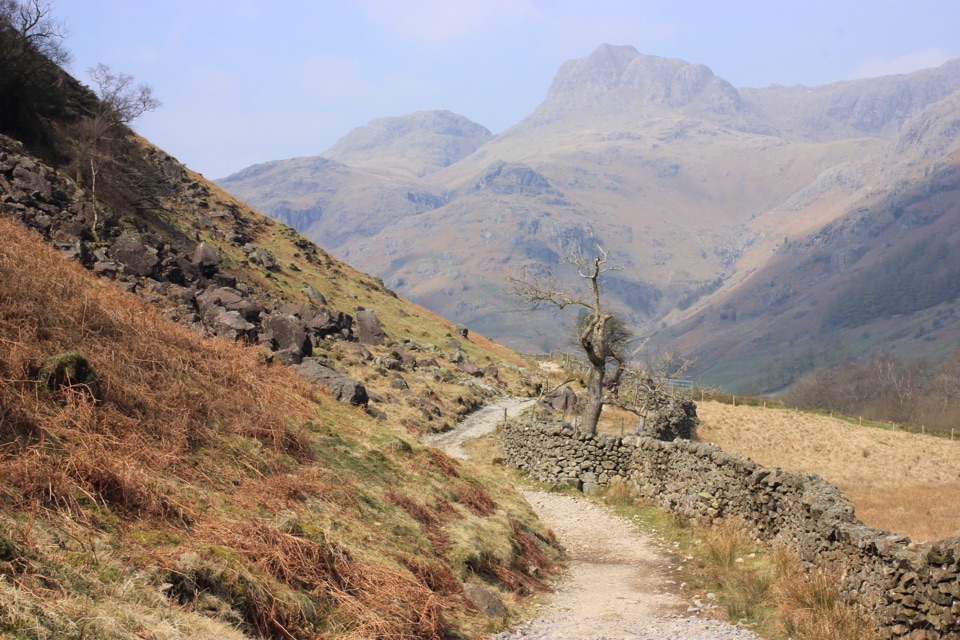 Cumbria Way in Lake District National Park