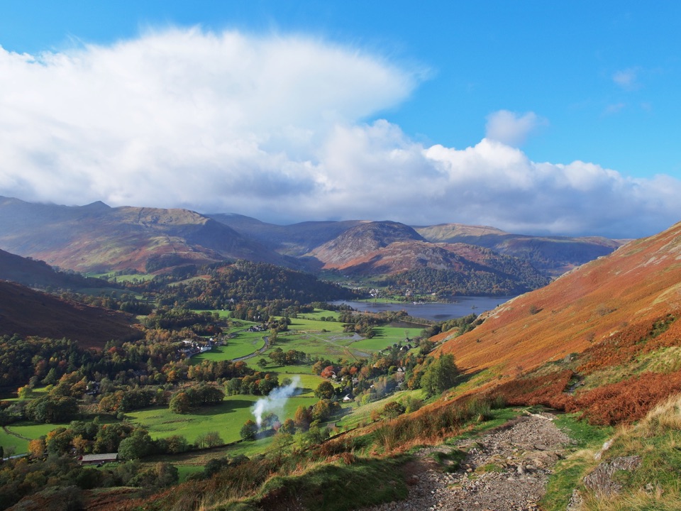 Coast to Coast Path in Lake District National Park