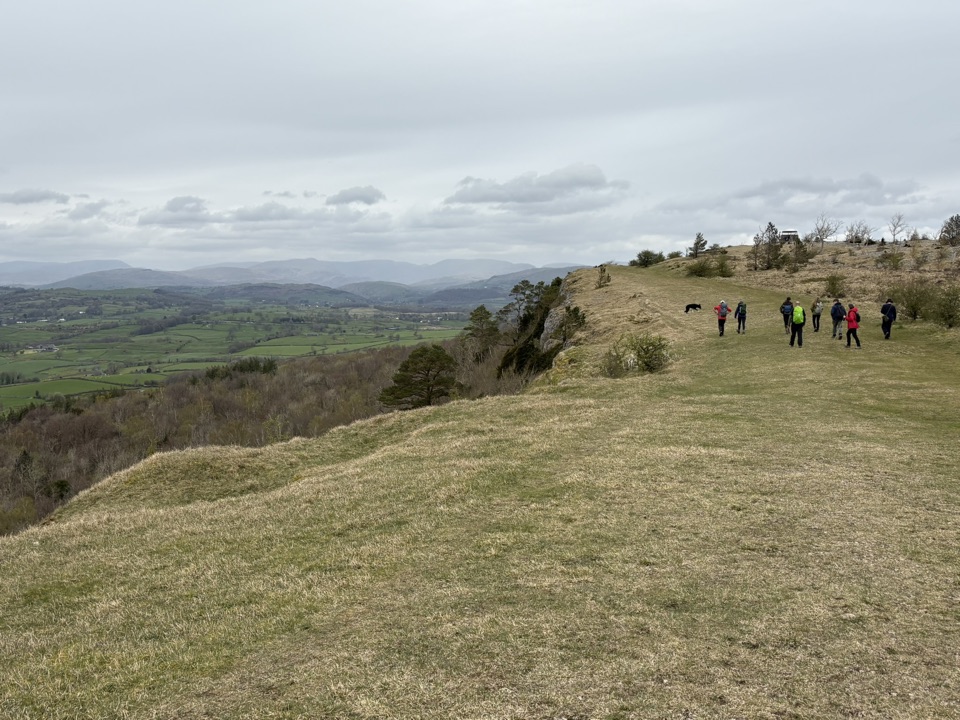 Scout Scar in Lake District National Park