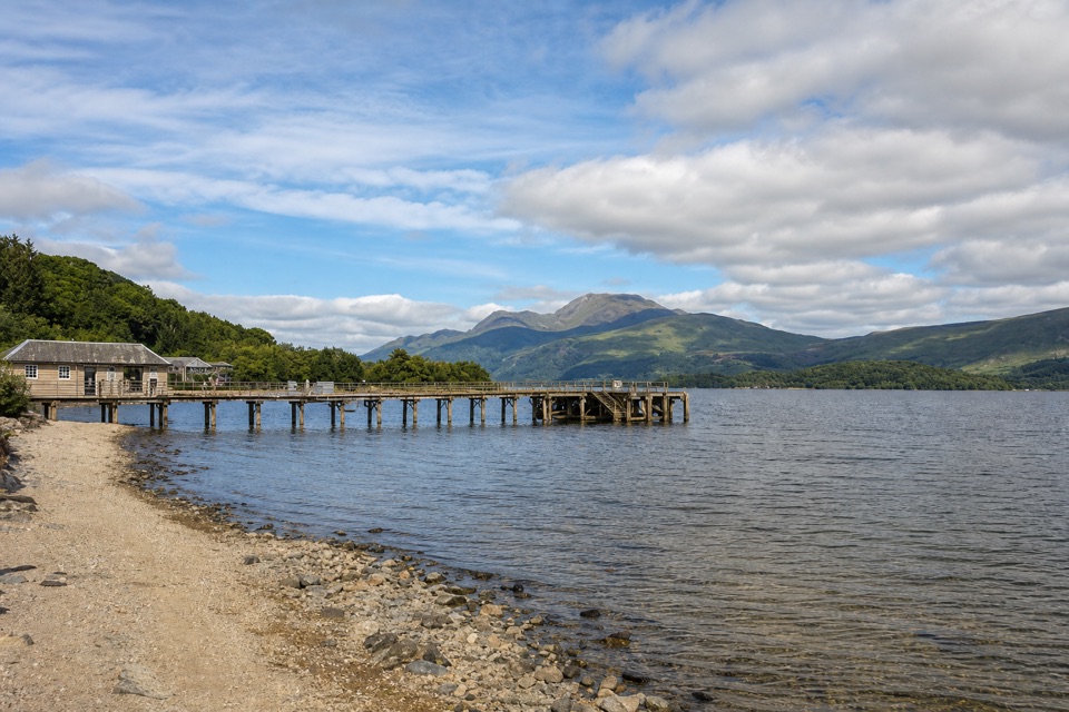 Lochside Path, Luss in Loch Lomond & The Trossachs National Park