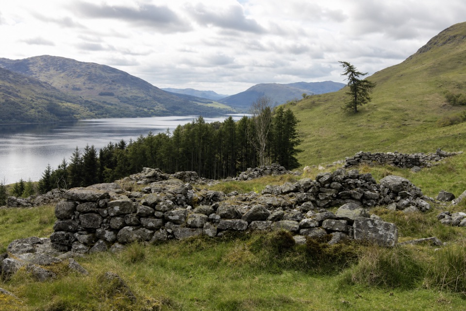 Easter Glentarken Ruins Loop in Loch Lomond & The Trossachs National Park