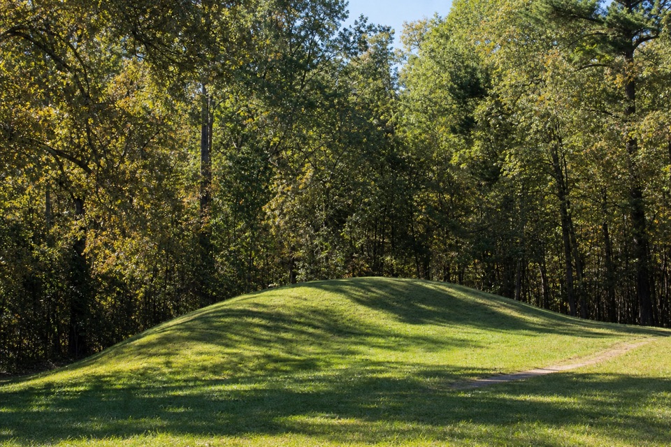 Bynum Mounds Trail in Natchez Trace Parkway