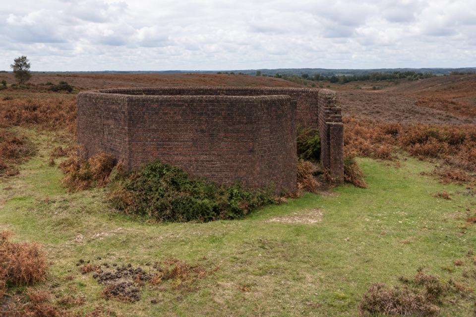 Walk to the Huff Duff in New Forest National Park