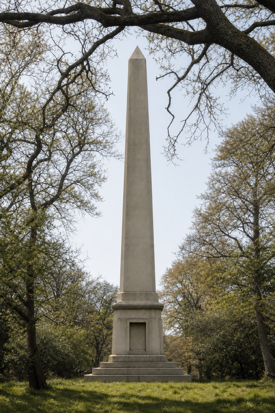 Walhampton Monument in New Forest National Park