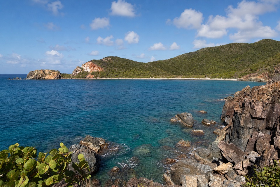 Europa Point Trail in Virgin Islands National Park