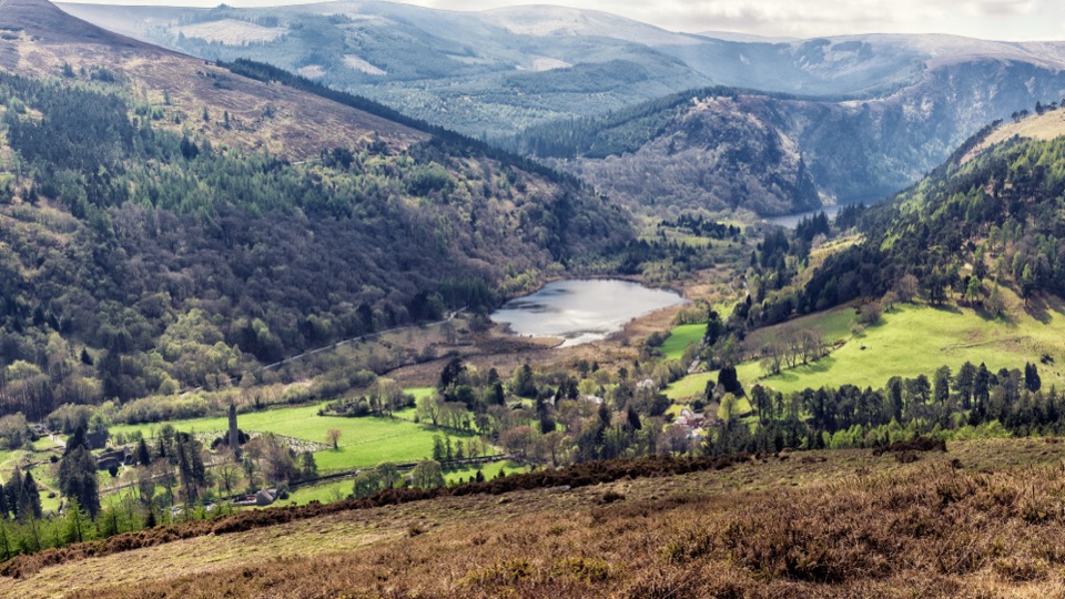 Brockagh Mountain in Wicklow Mountains National Park